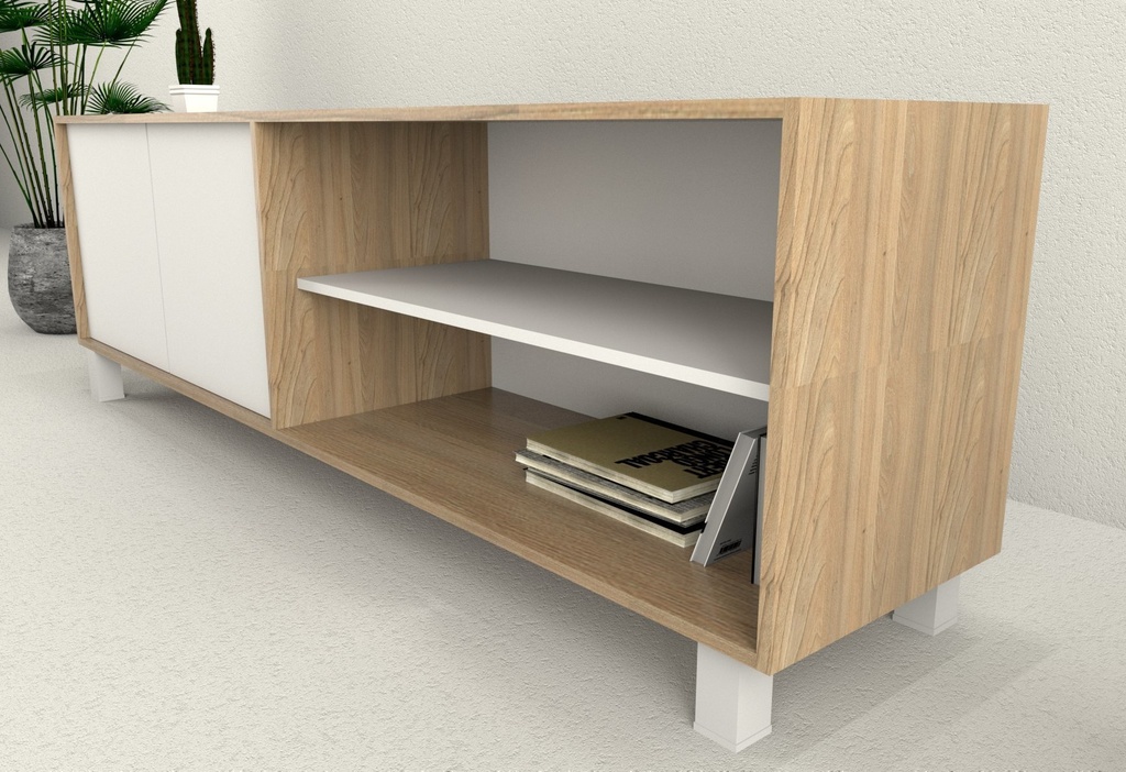 Mesa Tv Tables Hasta 75" Olmo Finlandes Everest