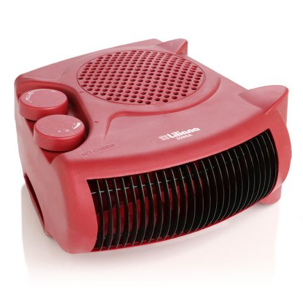 Caloventor "Zonda" Doble Posicon 1000/2000W Color Bordo