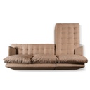 Sillon Esquinero Space 2 Modulos 2,50 X1,80 Lino Connect Camel