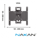 Soporte D/Brazo Movil Extensible A 32 Cm. De 10" A 43"