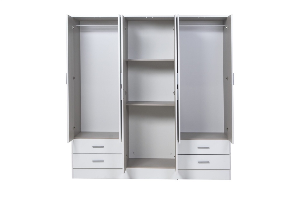 Placard Tana Piú 6ptas 4caj. 183x169.5x46.5xm