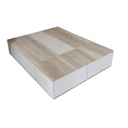 Base De Colchon Con 6 Cajones 170 Cm Ancho Helsinki/Blanco