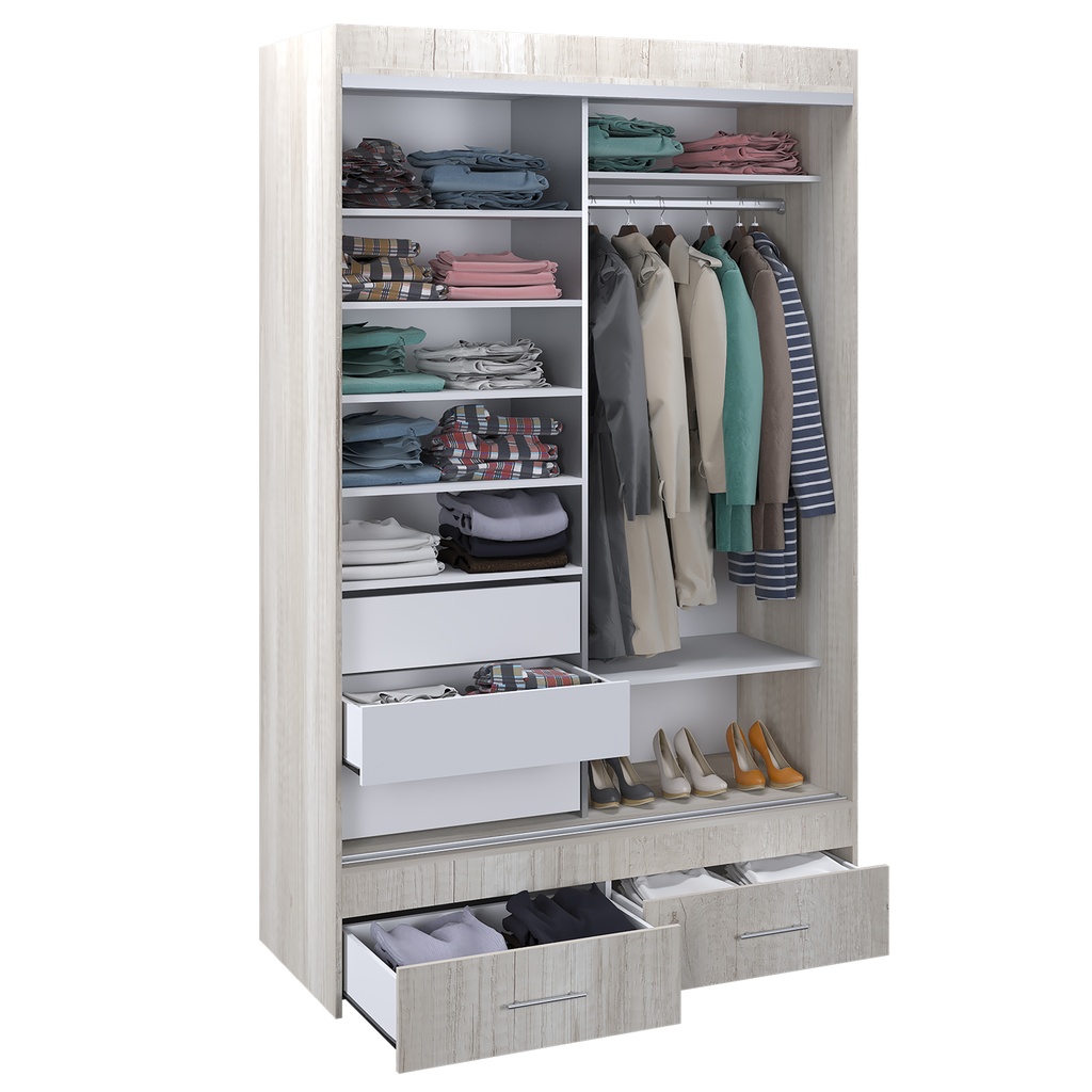 Vestidor 2 Puertas 140X220