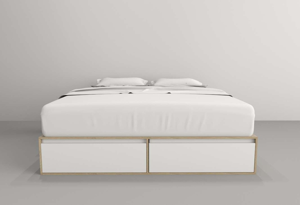 Box 1,80M 4 Cajones 2 Puertas Rev Olmo F./Everest