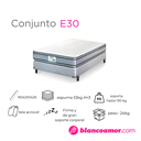 Conjunto de colchón y sommier Kress E30 1.60 X 2.00