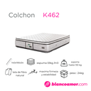 Colchon K462 1.40 X 1.90 X 0.34