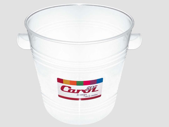 Balde Hielo Familiar 15 Cm Plastico Fam.(10417)