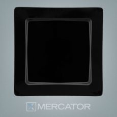 Plato Playo Nara 26 X 26 Negro