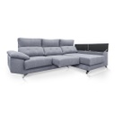Sofá Calipso 3 plazas con chaise longue derecho shot