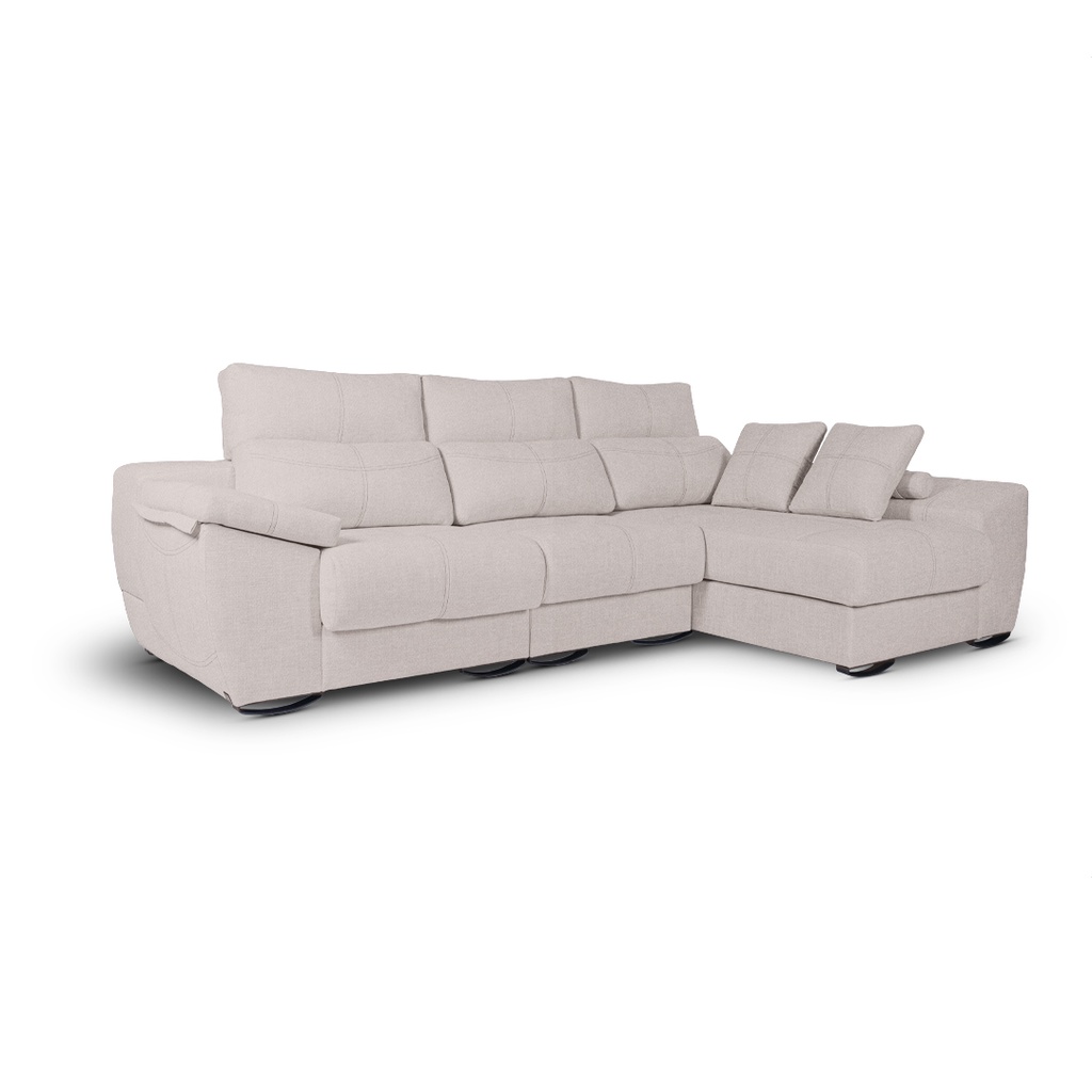Sofá Angelo 3 plazas con chaise longue touch
