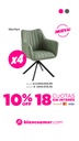 Combo Silla Paris Gris x4
