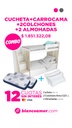 Combo Cucheta+ carrocama+2 colchones +2 almohadas
