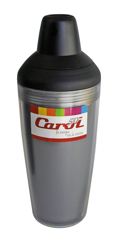 "D" Coctelera Gris Oscuro-Gris Claro