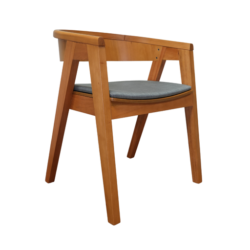 [302000039] Silla Kurbë Roble Leriex  Ceniza