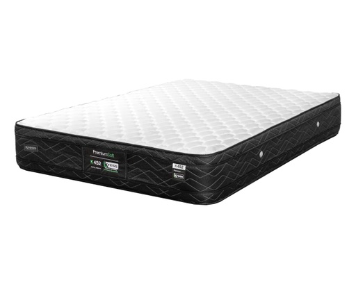 [CK452-200200BL-NE] Colchon K452 2.00 X 2.00 X 0.27 Blanco C/Negro