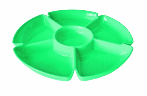 [7792281014083] Copetinero Plastico Color 6 Bocasø32.5 Cm (1408)
